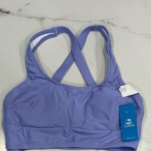 Cupshe Purple Bikini Top